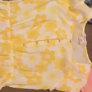 Yellow flower passport dress